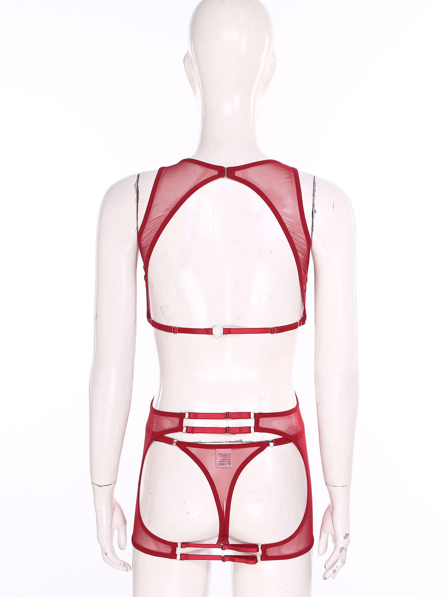 Sexy Mesh Sheer Bodycon Dress - Women Sexy Sheer Mesh Mini Dress