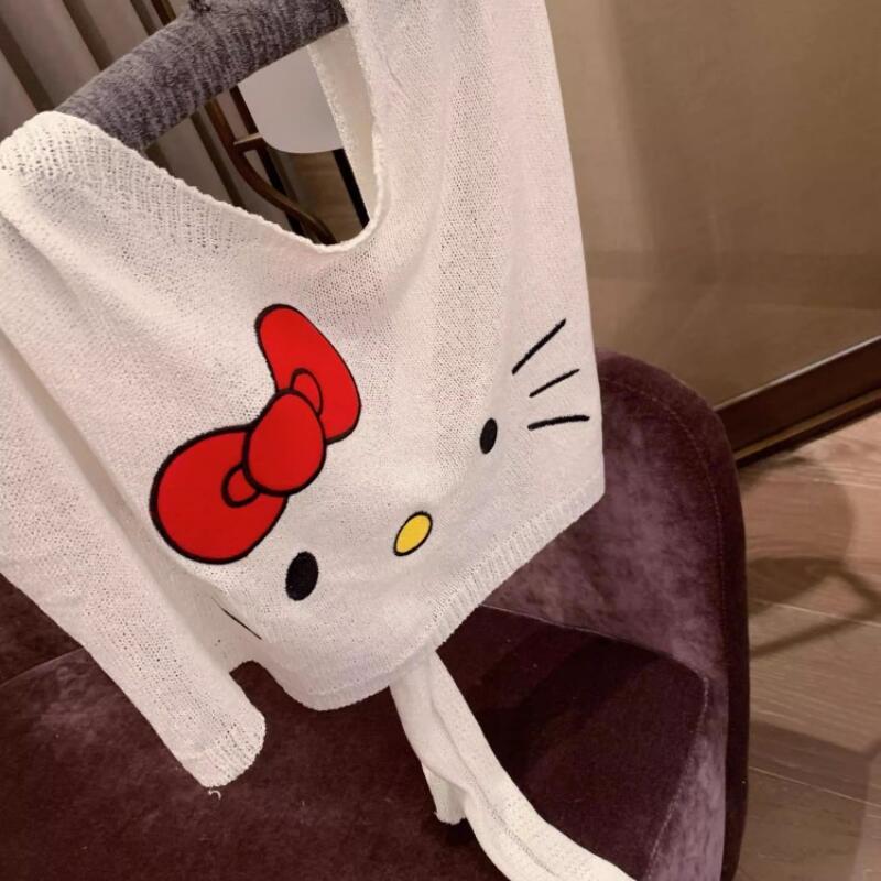 Dresses - 2026 New Hello Kitty Pattern Shawl