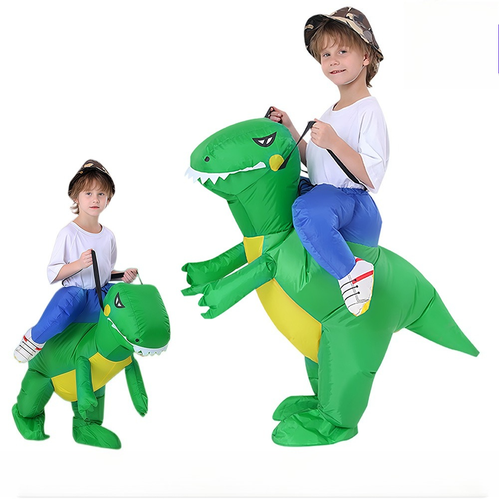 Dresses - ZOETOPKID Inflatable Green Dinosaur Costume Ride-On