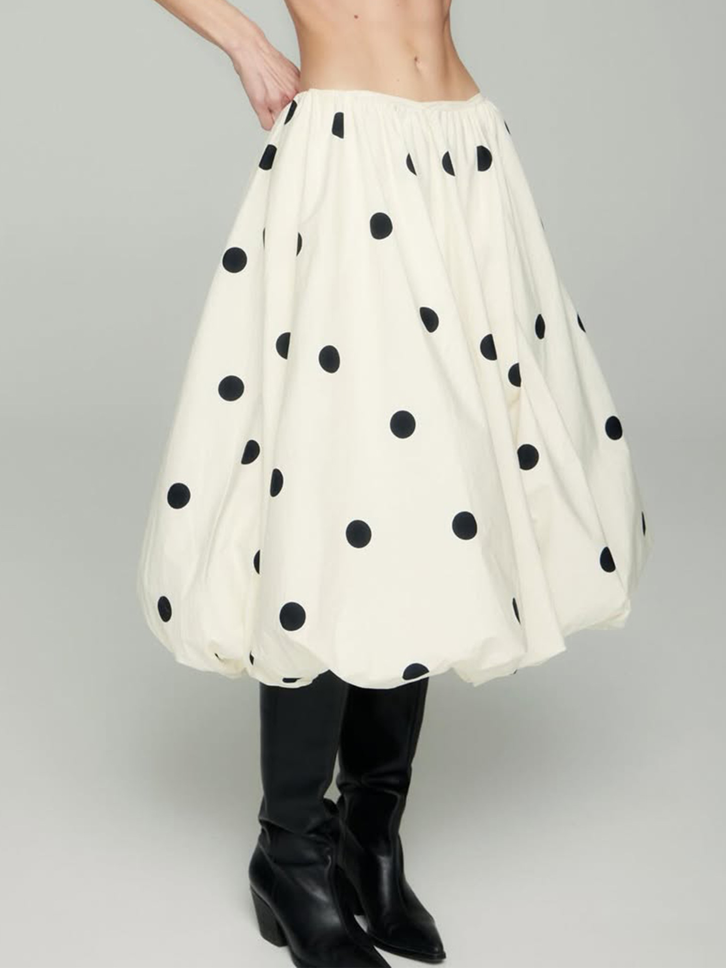 Women 2 Piece Polka Dot Dress  - Dresses ulasan dan harga