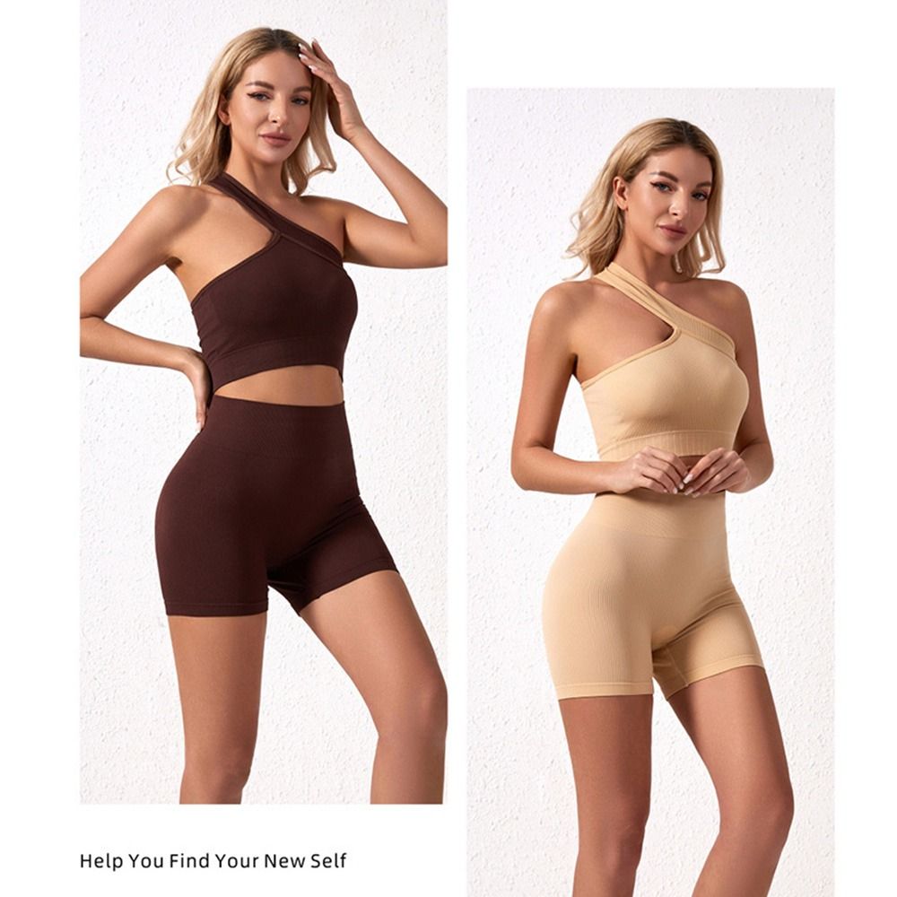 2Pcs Reusable Seamless Women W - Seamless Ribbed Workout Tank Top ulasan dan harga