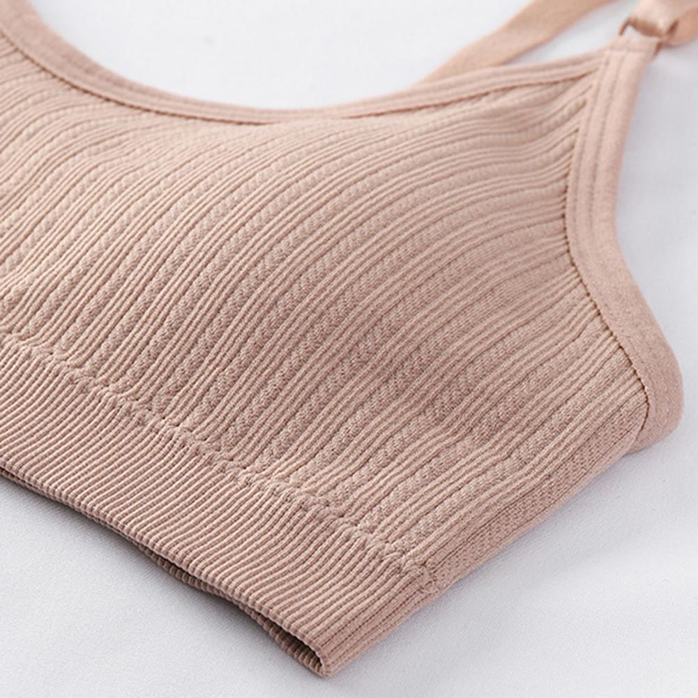 Women's Soft Sports Bra Summer - Seamless Ribbed Workout Tank Top ulasan dan harga