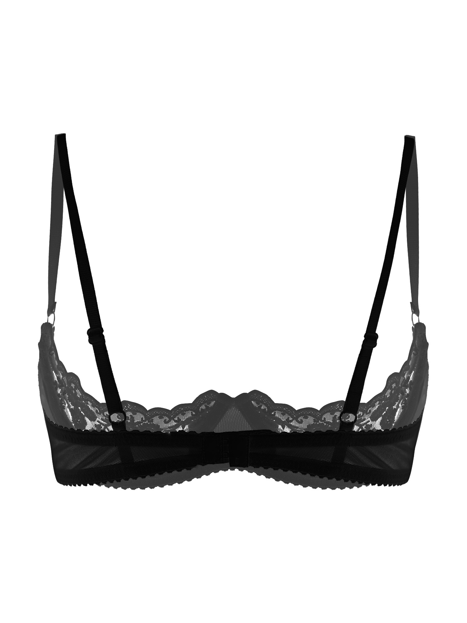 Women Sexy Open Cups Bra Sheer - Lingerie ulasan dan harga