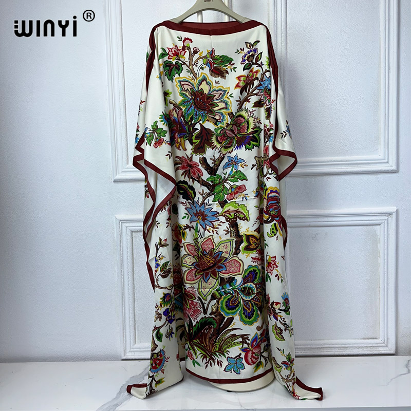 WINYI High Quality Africa Clot - Boho Summer Beach Maxi Dress ulasan dan harga