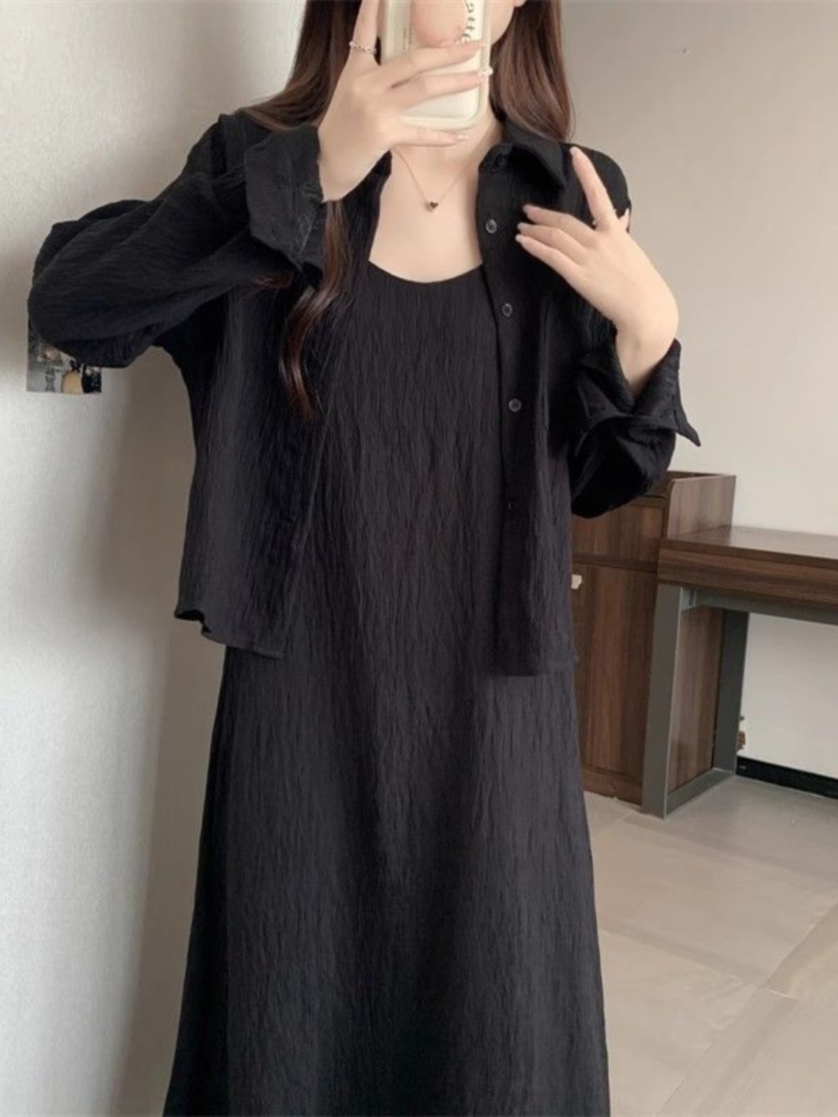 plus Size Summer Loose Women's - Korean Style A Line Shirt Dress ulasan dan harga