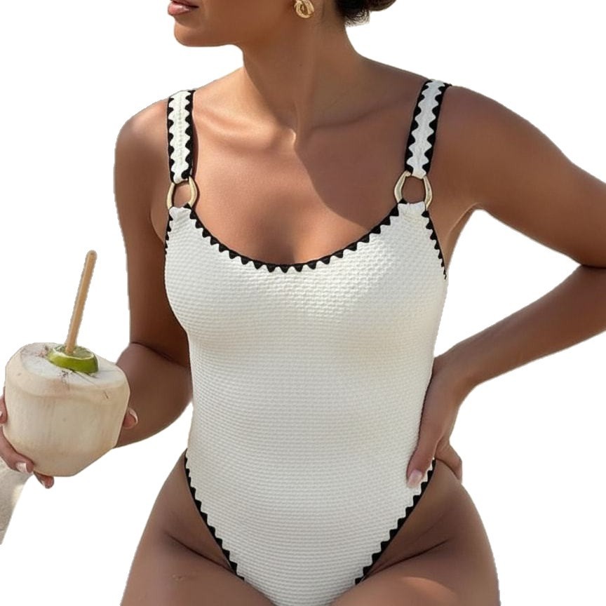 Women Swimwear Swimsuit Sleeve - Swimwear ulasan dan harga