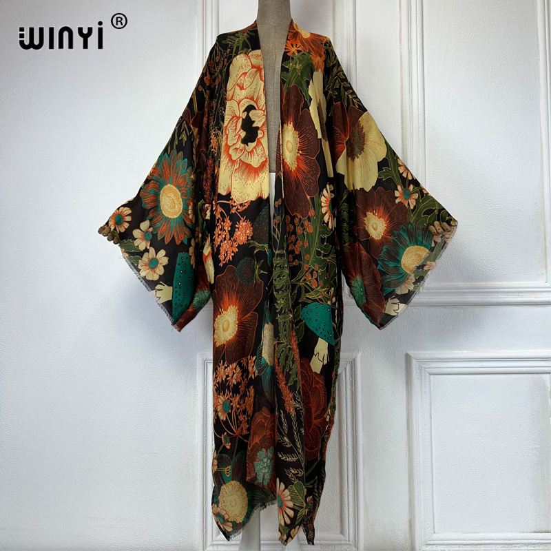 WINYI Africa Fashion Summer Ki - Boho Summer Beach Maxi Dress ulasan dan harga