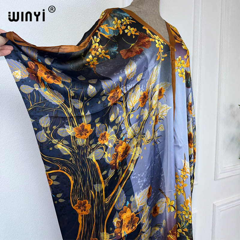 WINYI 2023 V-neck Africa Fashi - Boho Summer Beach Maxi Dress ulasan dan harga