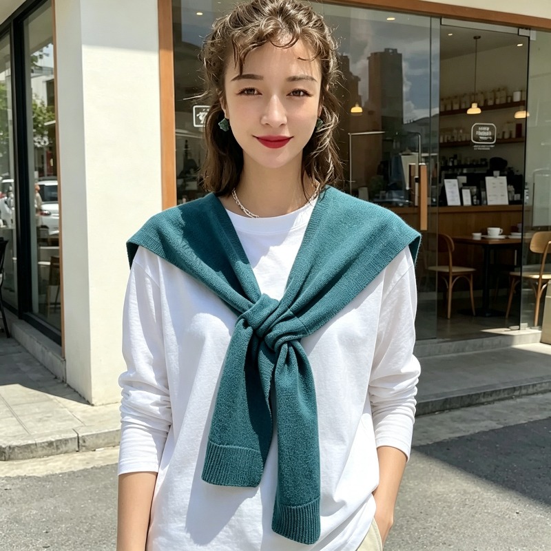Knit Sweater Shawl Wraps for W - Dresses ulasan dan harga
