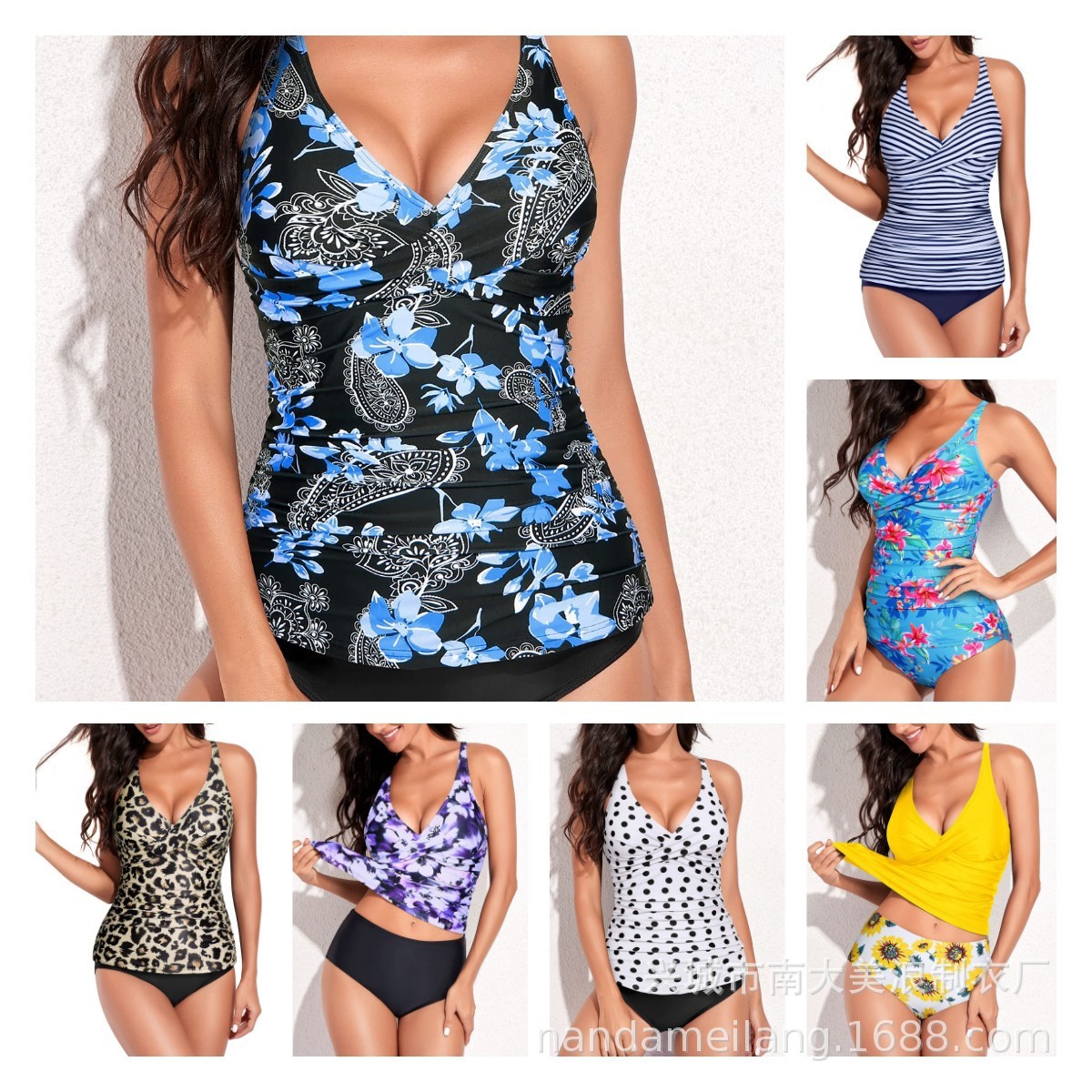 Swimwear Women Tankini Sleevel - Dresses ulasan dan harga