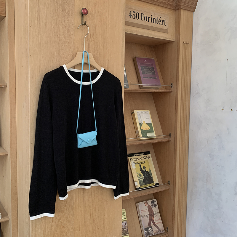 100% Cotton Women O-neck Color - Blouses ulasan dan harga