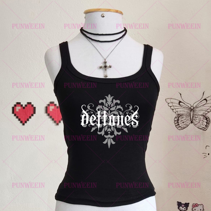 Aesthetic Streetwear Gothic Ha - Y2K Graphic Baby Tee Crop ulasan dan harga