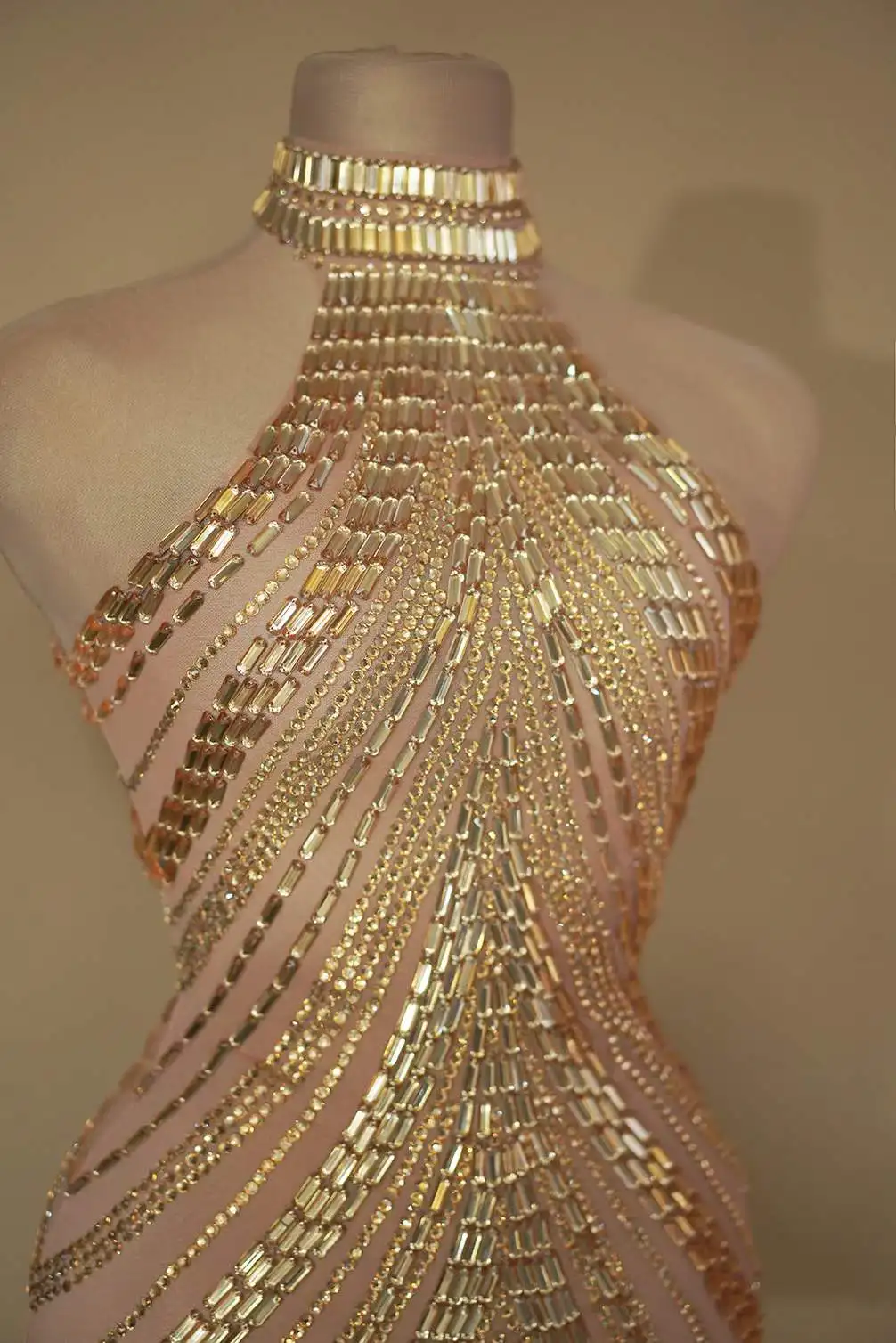 Sparkly Dress Women Stretch Rh - Sparkly Rhinestone Club Party Dress ulasan dan harga