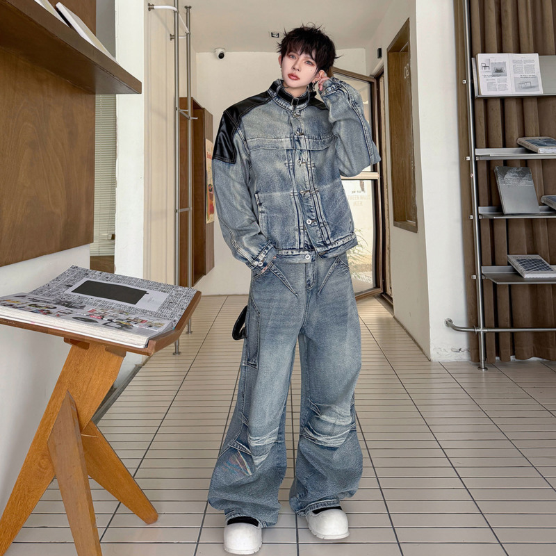 WVGA Spring Autumn New Men Ame - Jeans ulasan dan harga